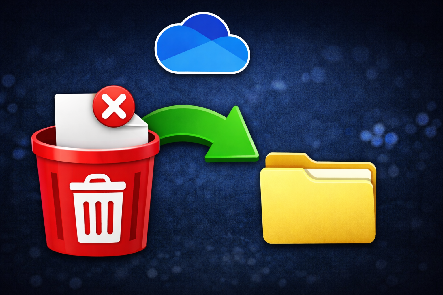 OneDrive Dateien zurückholen!